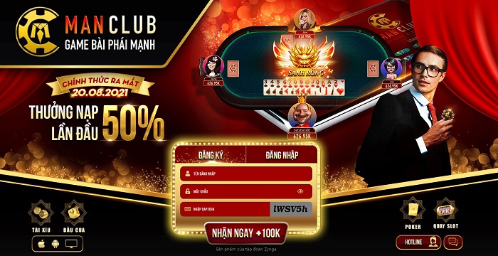giới thiệu cổng game bài manclub