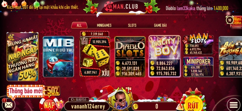 top 5 game hot tai manclub