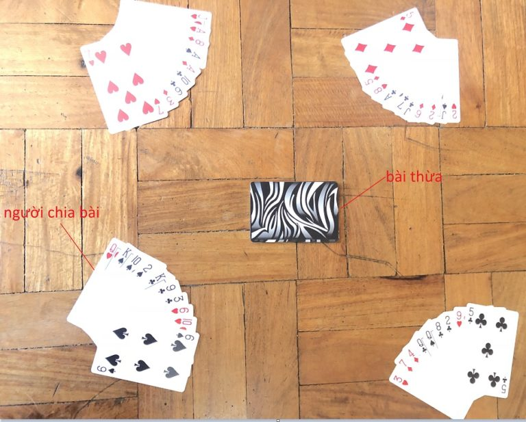 Hướng dẫn cách chơi bài Tá Lả Miền Bắc – Có hình minh họa chi tiết